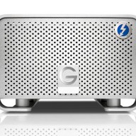 Front of the G-RAID with Thunderbolt